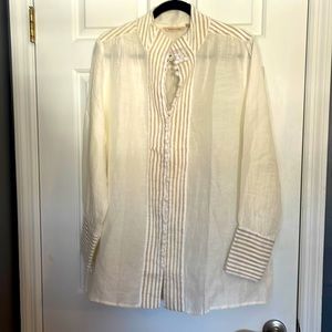 Soft Surroundings linen tunic size XL